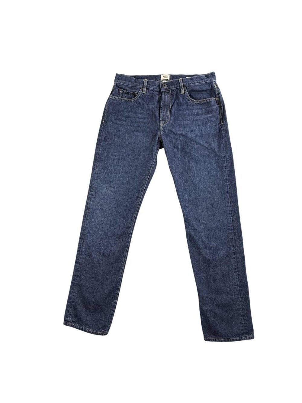 Flint And Tinder Jeans Mens 33x32 Blue Straight Fit Denim Medium Wash USA Made